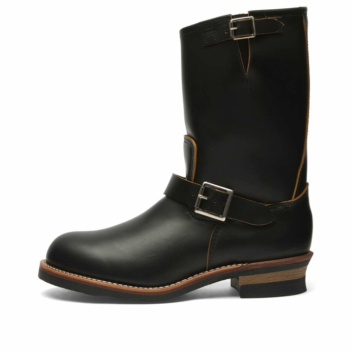 Photo: Red Wing Men's Engineer Boot in Black Klondike