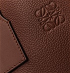 Loewe - Full-Grain Leather Tote Bag - Brown