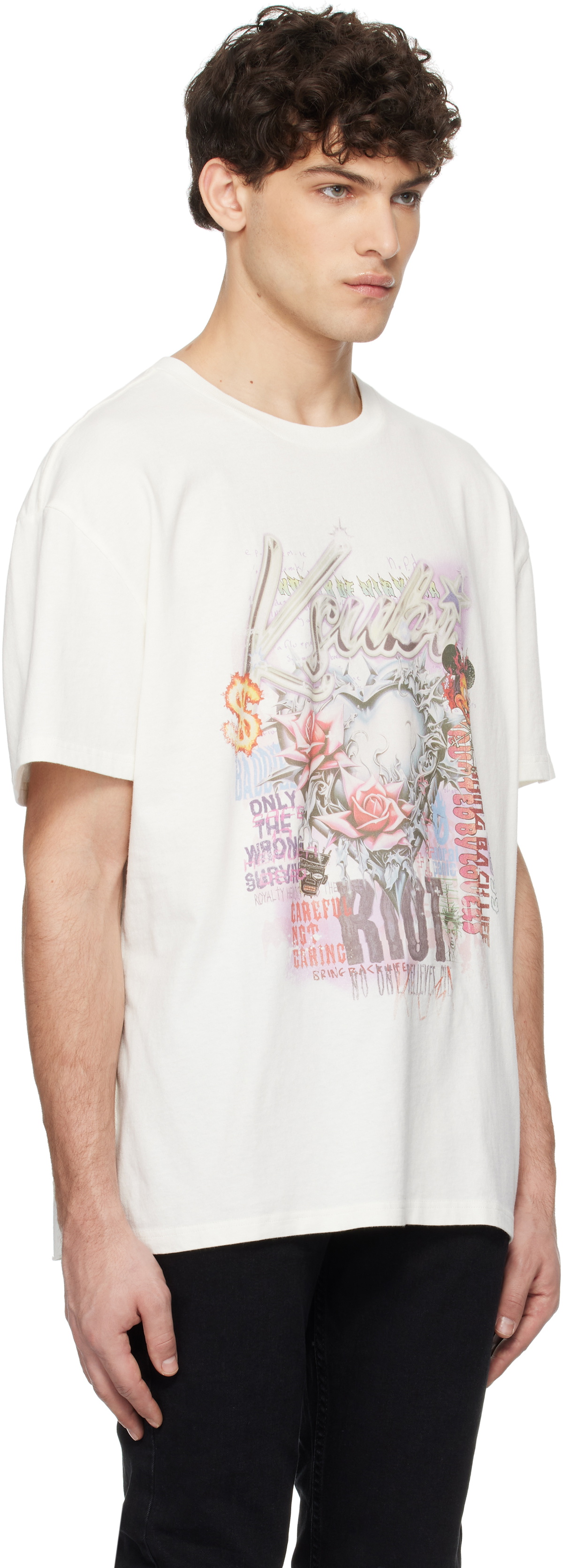 Ksubi Off-White Sketch Biggie T-shirt Ksubi