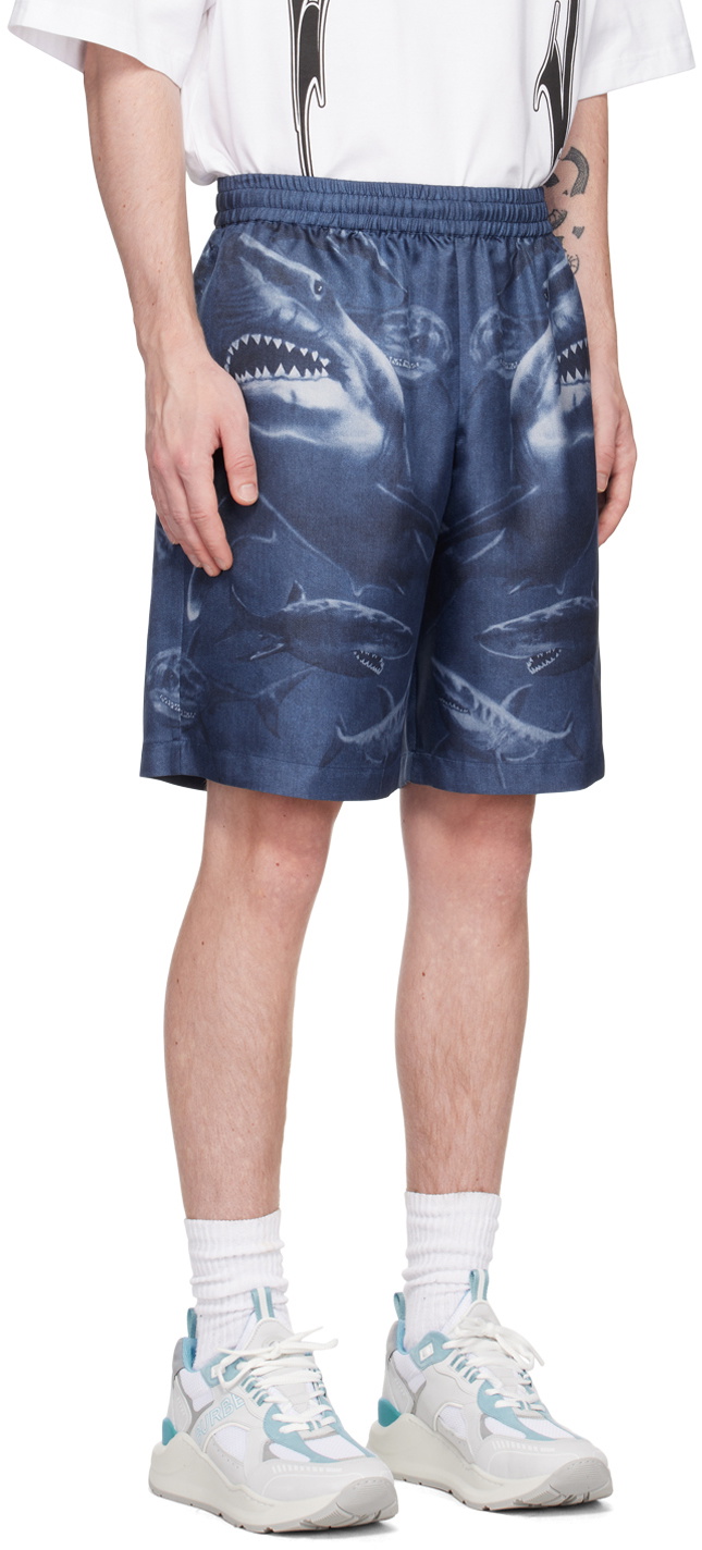 Burberry hot sale shorts blue