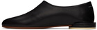 MM6 Maison Margiela Black Square Toe Loafers