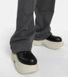 Marni - Leather platform loafers