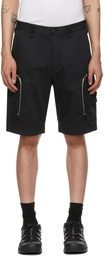 Stone Island Shadow Project Black Cargo Bermuda Shorts