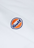 AN-Y1 Logo-embroidered Cotton T-shirt White