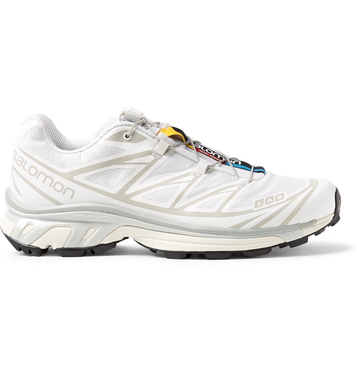 Addition brugerdefinerede Demon Play Salomon - S/LAB XT-6 ADV Mesh and Rubber Running Shoes - White Salomon