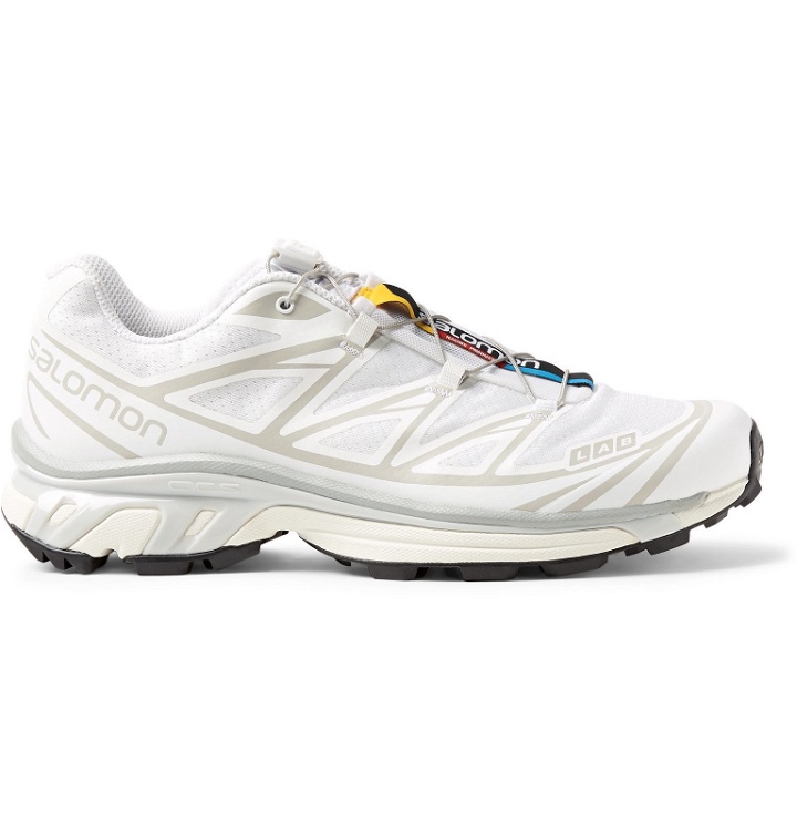 Photo: Salomon - S/LAB XT-6 ADV Mesh and Rubber Running Shoes - White