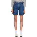 AGOLDE Blue Dame Denim Shorts