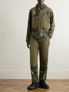 Snow Peak - Camouflage-Print Shell and Mesh Jacket - Green