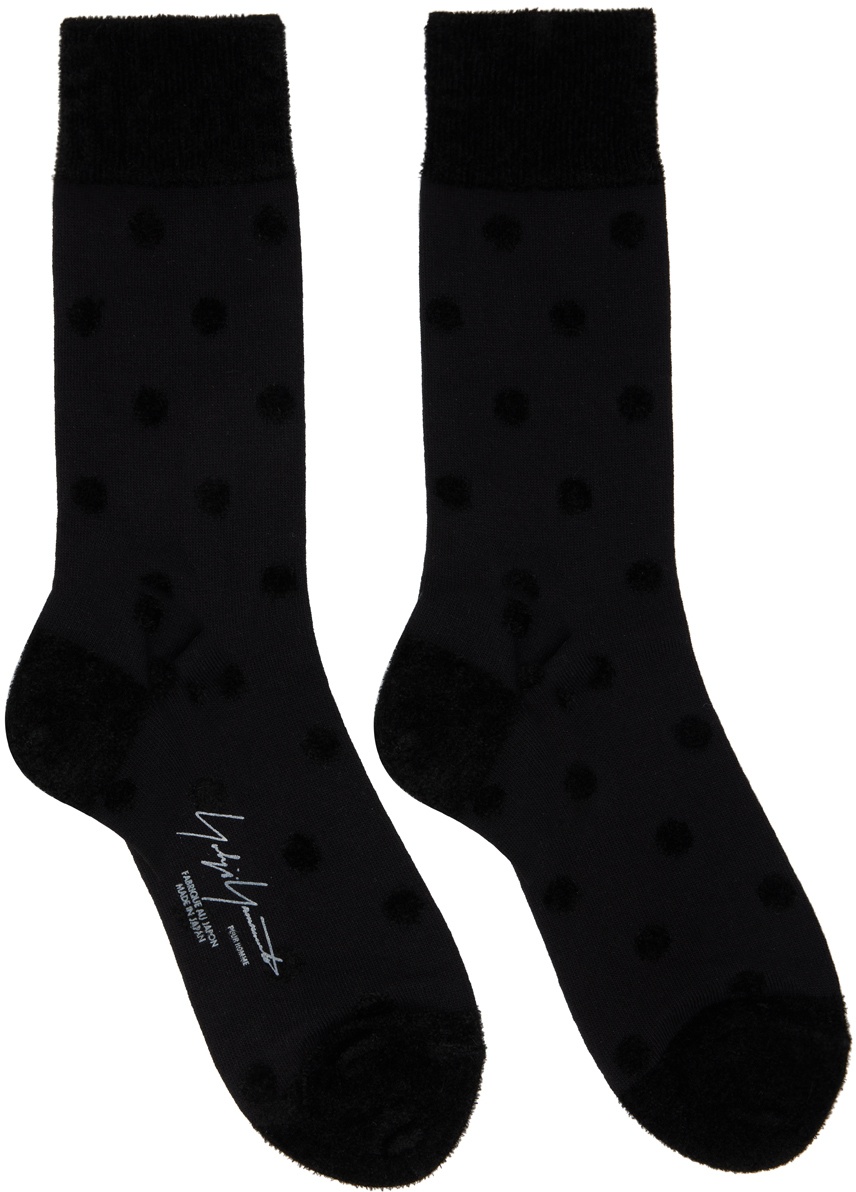 Photo: Yohji Yamamoto Black Dot Socks