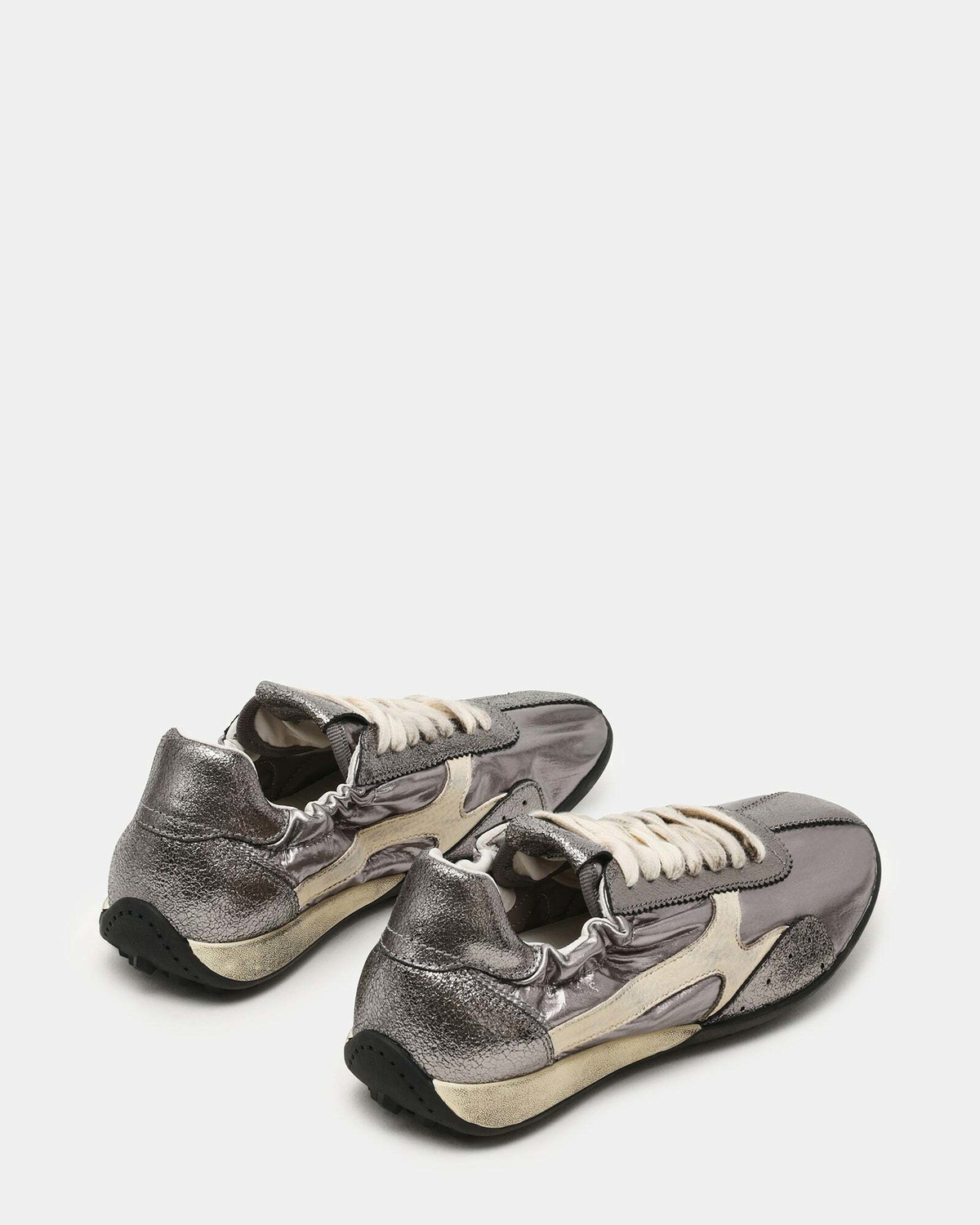 Steve Madden Zion Sneakers in Pewter