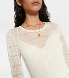 Zimmermann Ginger ribbed-knit midi dress