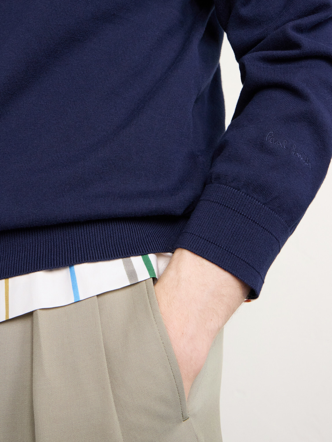 Paul Smith - Cotton-Jersey Sweater - Blue