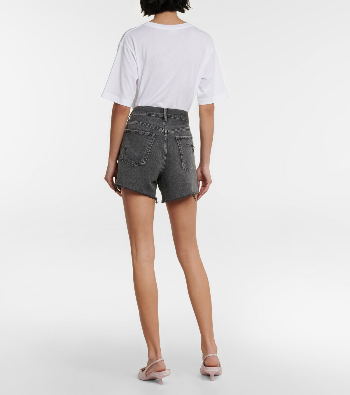 【Citizens of Humanity】 Annabelle distressedデニムショート Citizens of Humanity - Annabelle distressed denim shorts