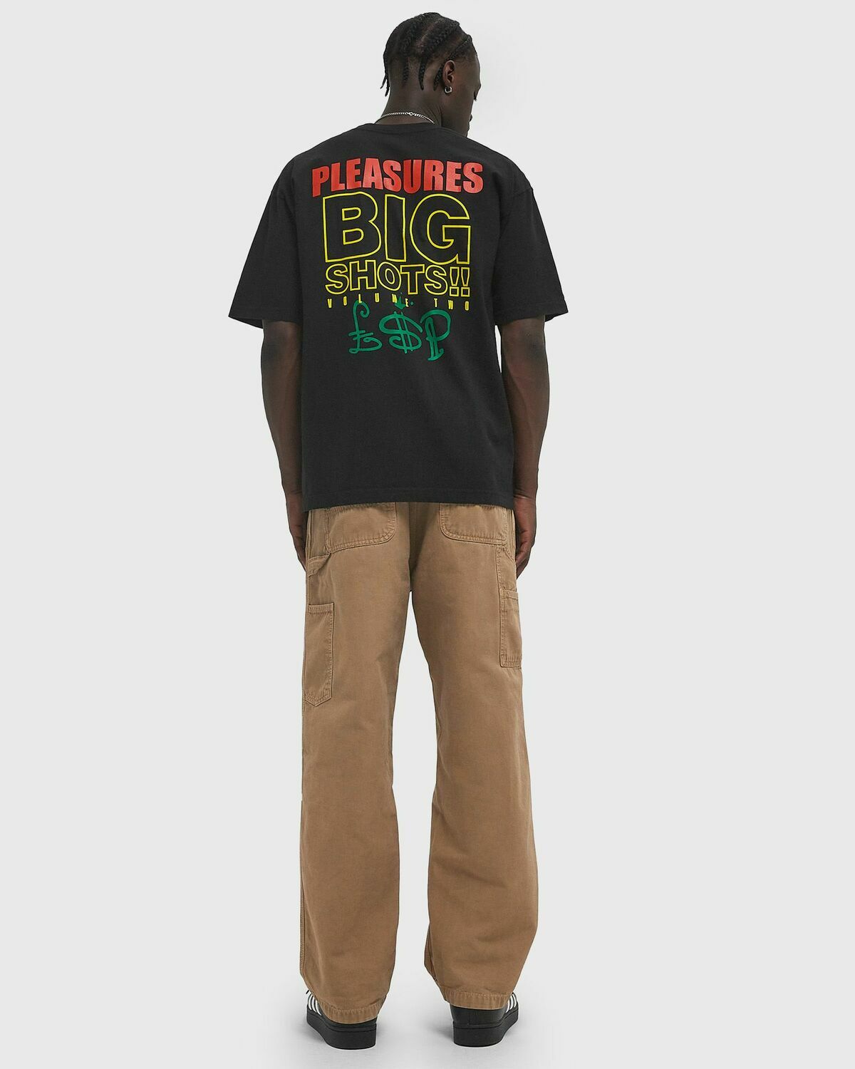 Pleasures LSP TEE Black Mens Shortsleefe
