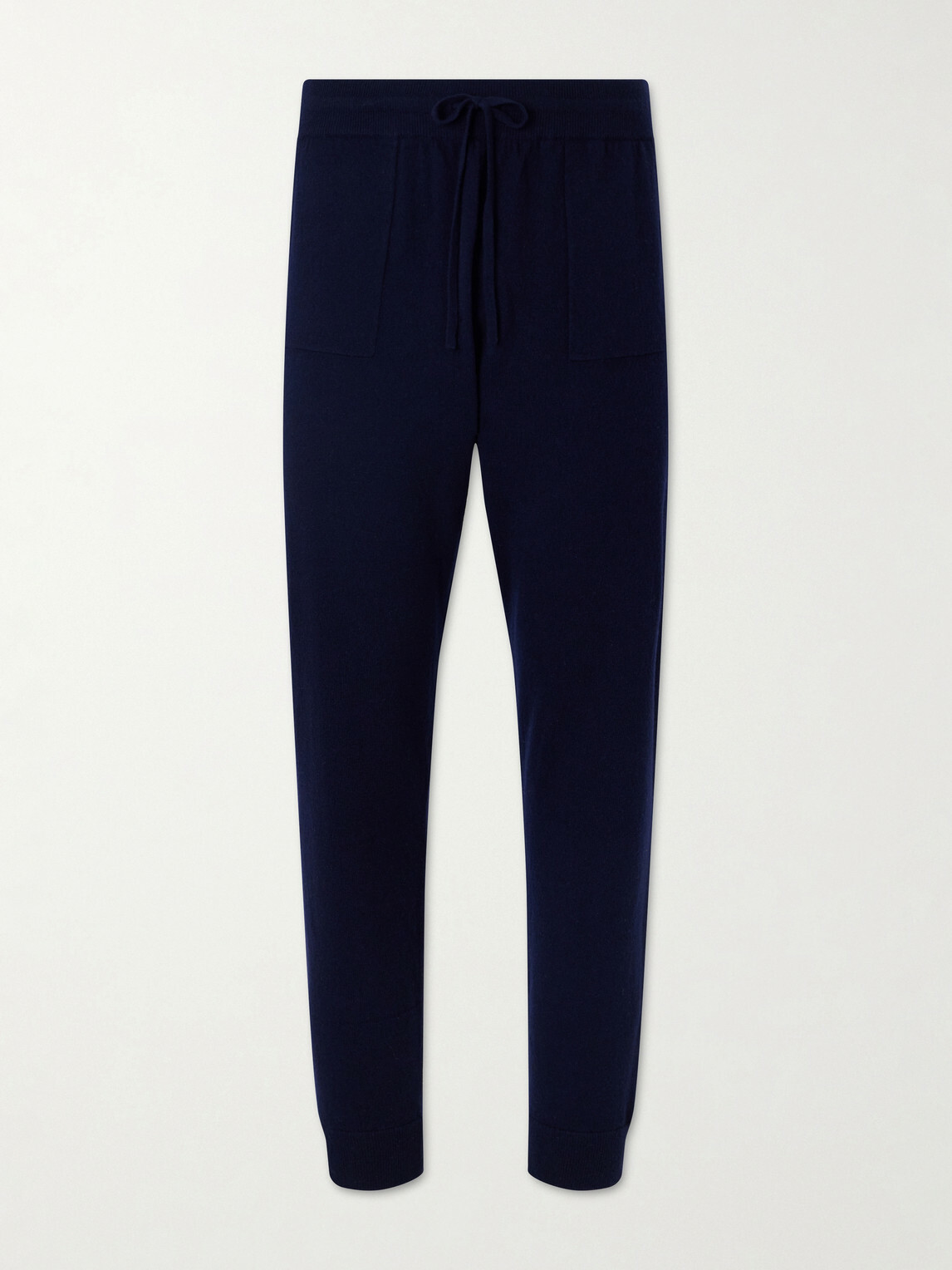 Mr P. - Tapered Merino Wool and Cashmere-Blend Sweatpants - Blue