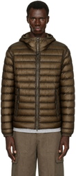 C.P. Company Khaki D.D. Shell Goggle Down Jacket