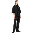 Simone Rocha Black Straight Leg Tux Trousers