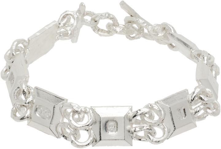 Photo: The Ouze Faceted Square Bracelet