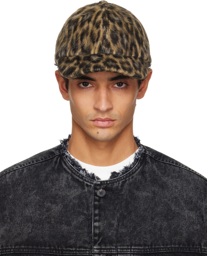 Photo: Lanvin Brown Leopard Print Cap