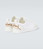 Christian Louboutin Fun Louis Junior leather sneakers