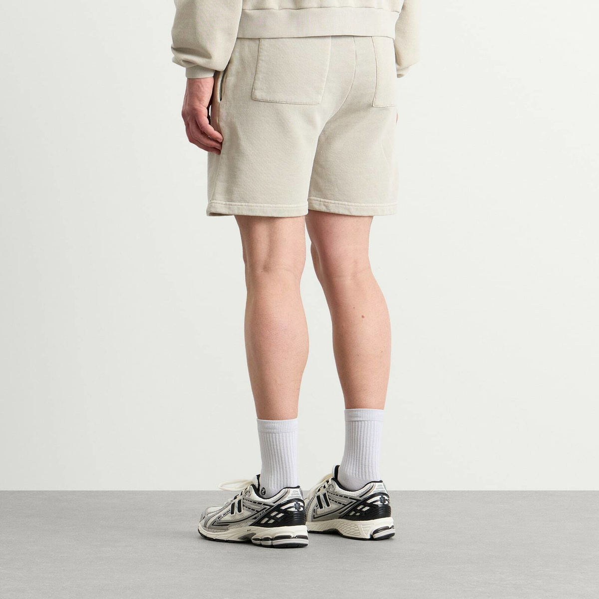 MKI Men's Uniform Sweat Shorts in Pigment Cement