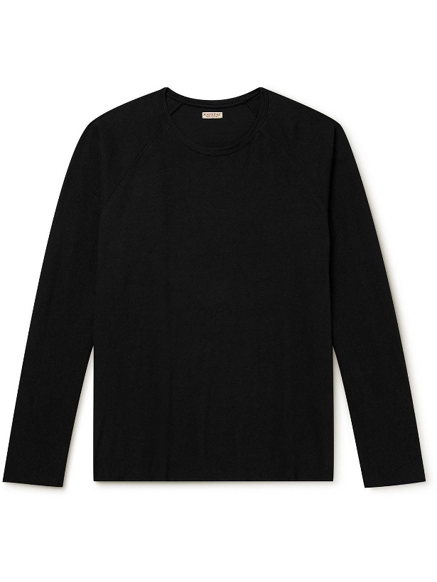 Photo: KAPITAL - Printed Cotton-Jersey T-Shirt - Black