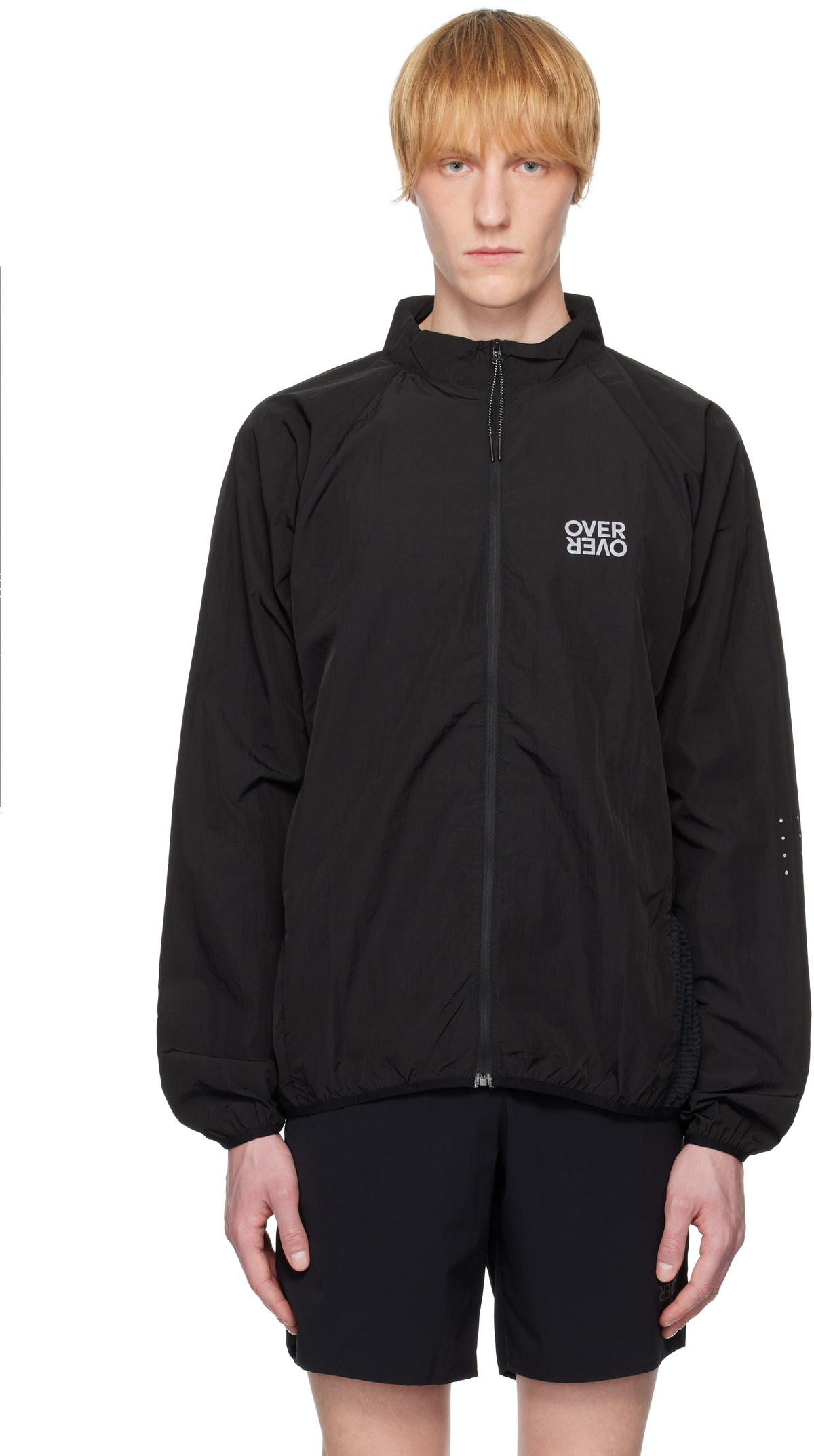 OVER OVER Black Track Jacket