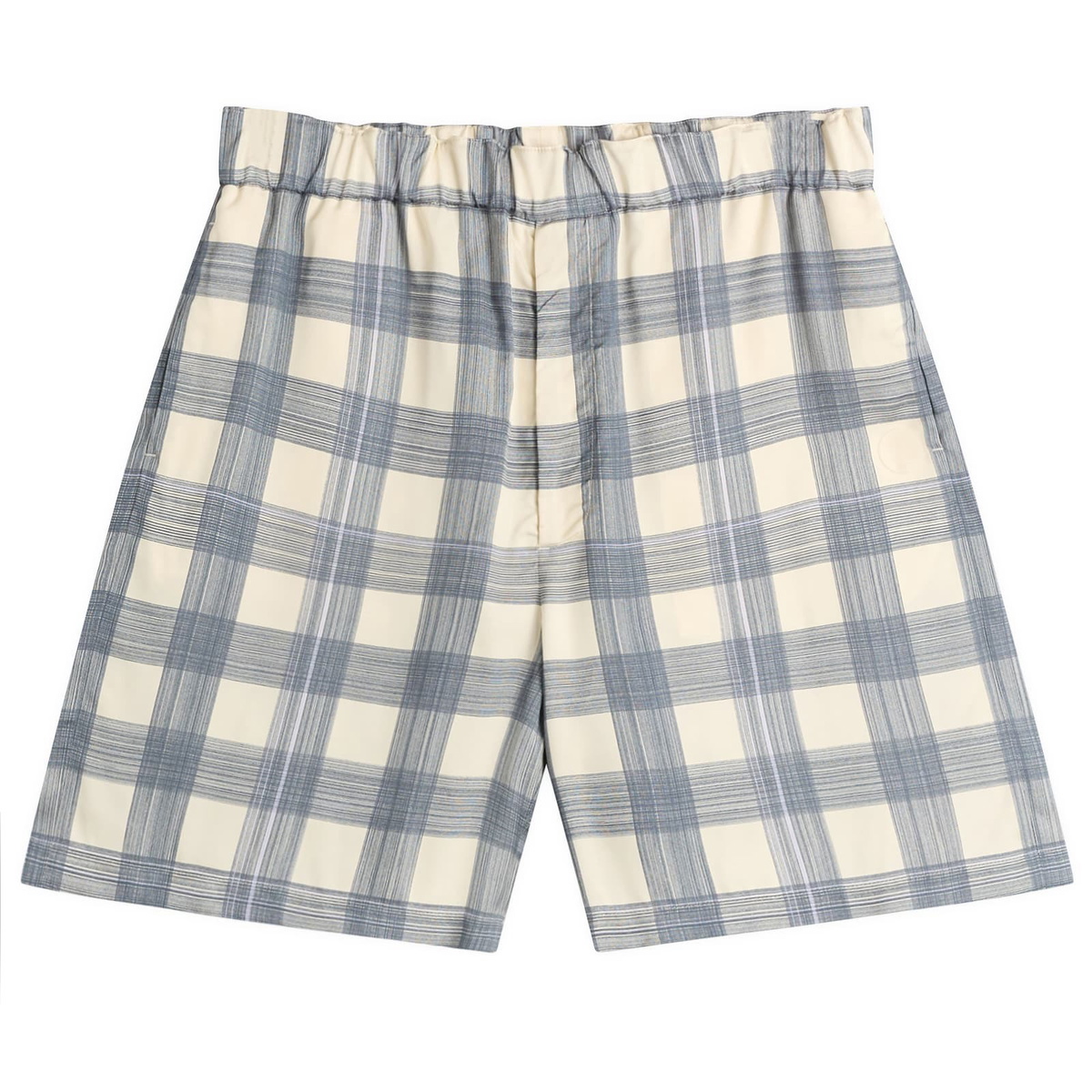 Jil Sander Quilted Shorts in Blue Jil Sander