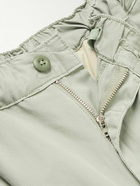 Carhartt WIP - Jet Wide-Leg Logo-Appliquéd Cotton-Twill Cargo Trousers - Green