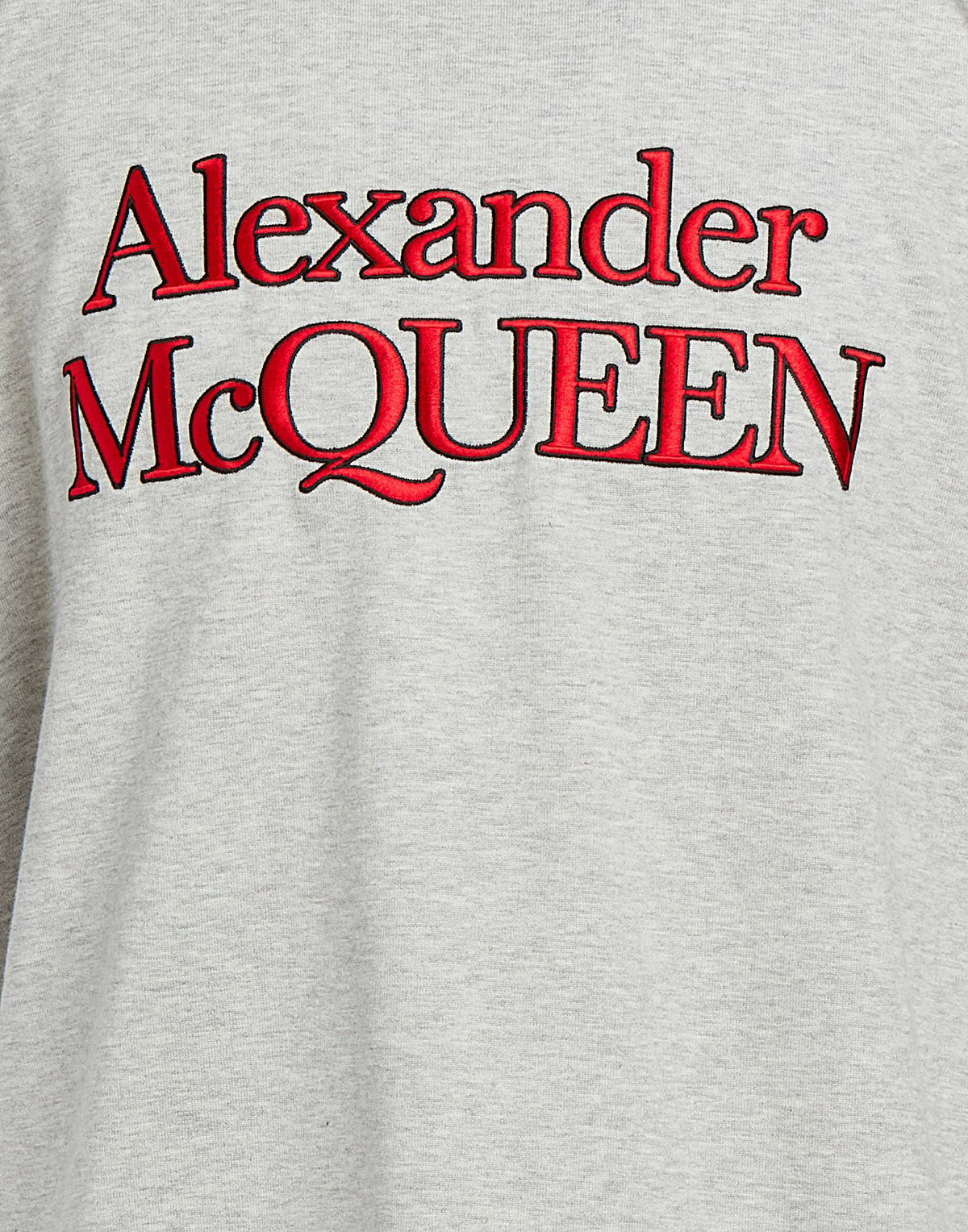 Mcqueen Mens T-shirt in Grey