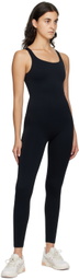 VAARA Black Seamless Unibody Jumpsuit