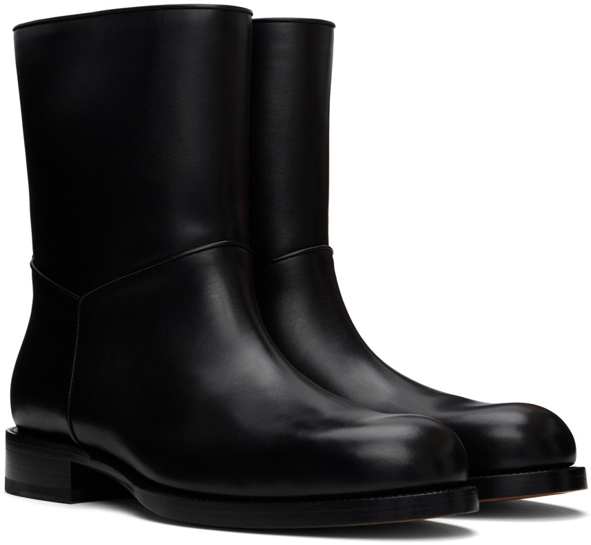The Row Black Nobilis Boots