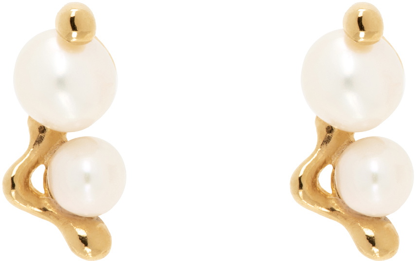 Maria Black Gold Shibuya Ni Earrings