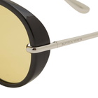 Bottega Veneta Eyewear Bottega Veneta BV1274S Sunglasses in Black/Yellow 