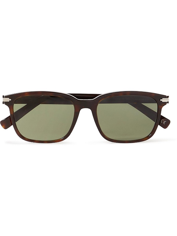 Photo: Dior Eyewear - DiorBlackSuit Square-Frame Tortoiseshell Acetate Sunglasses