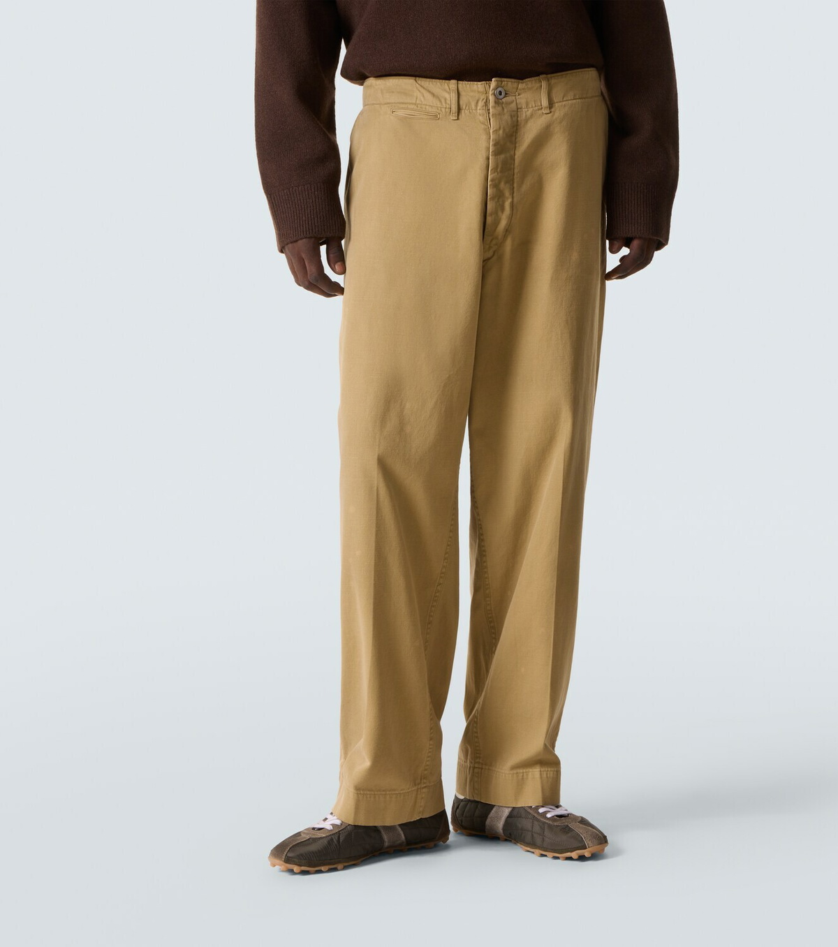 A.Presse Vintage cotton chinos