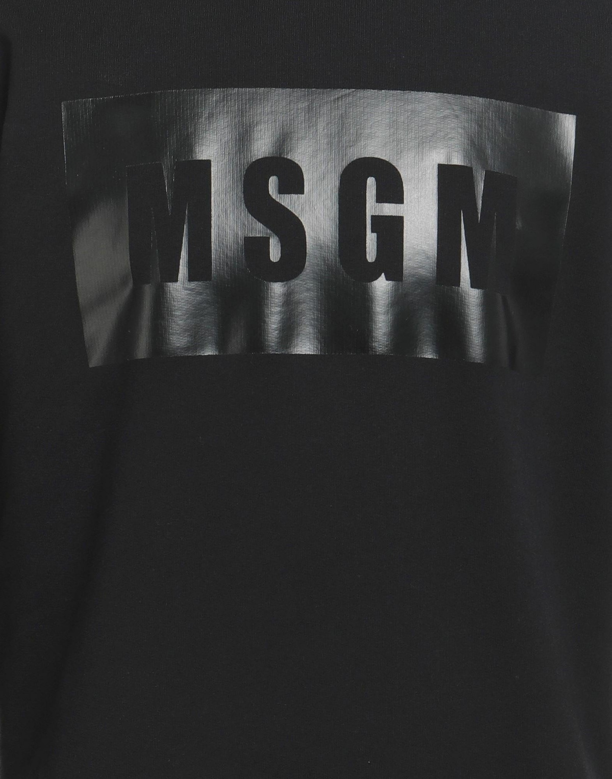 Msgm Mens Sweatshirt in Black
