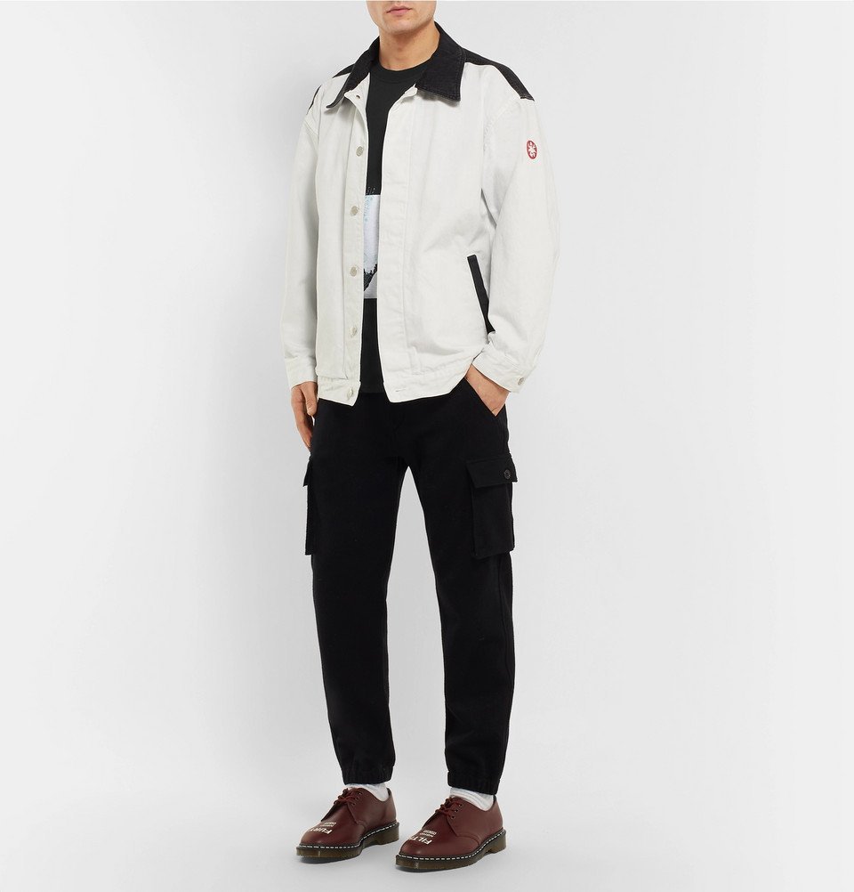 Neighborhood - Dr Woo Printed Cotton-Jersey T-Shirt - Men - Black