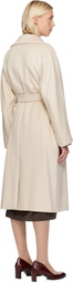 Weekend Max Mara Beige Resina Coat