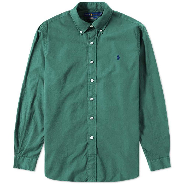 Photo: Polo Ralph Lauren Garment Dyed Button Down Twill Shirt