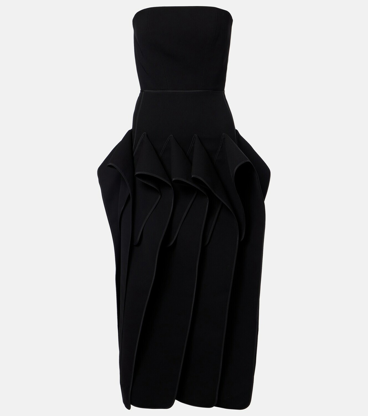 Maticevski Breakout draped midi dress