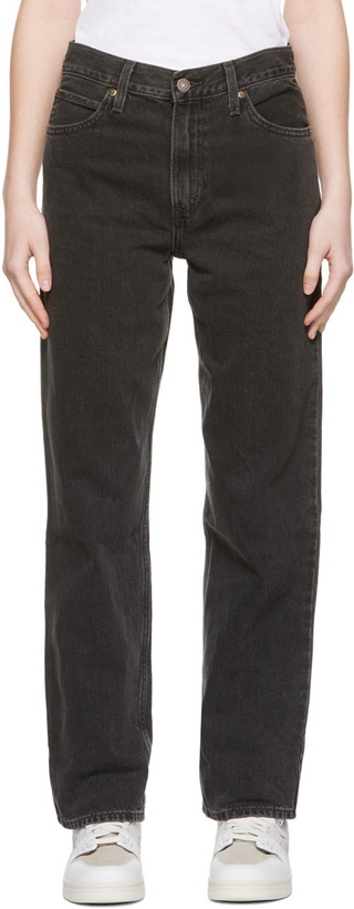 Photo: Levi's Black Dad Jeans