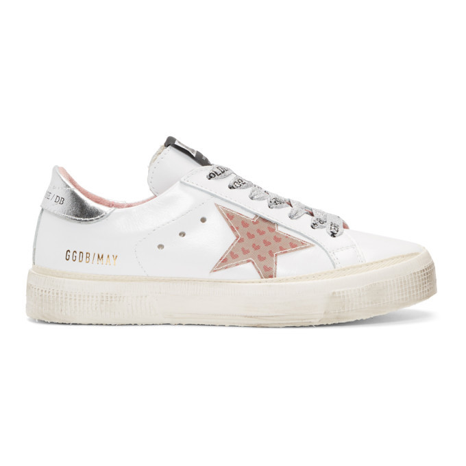 Golden goose store heart sneakers