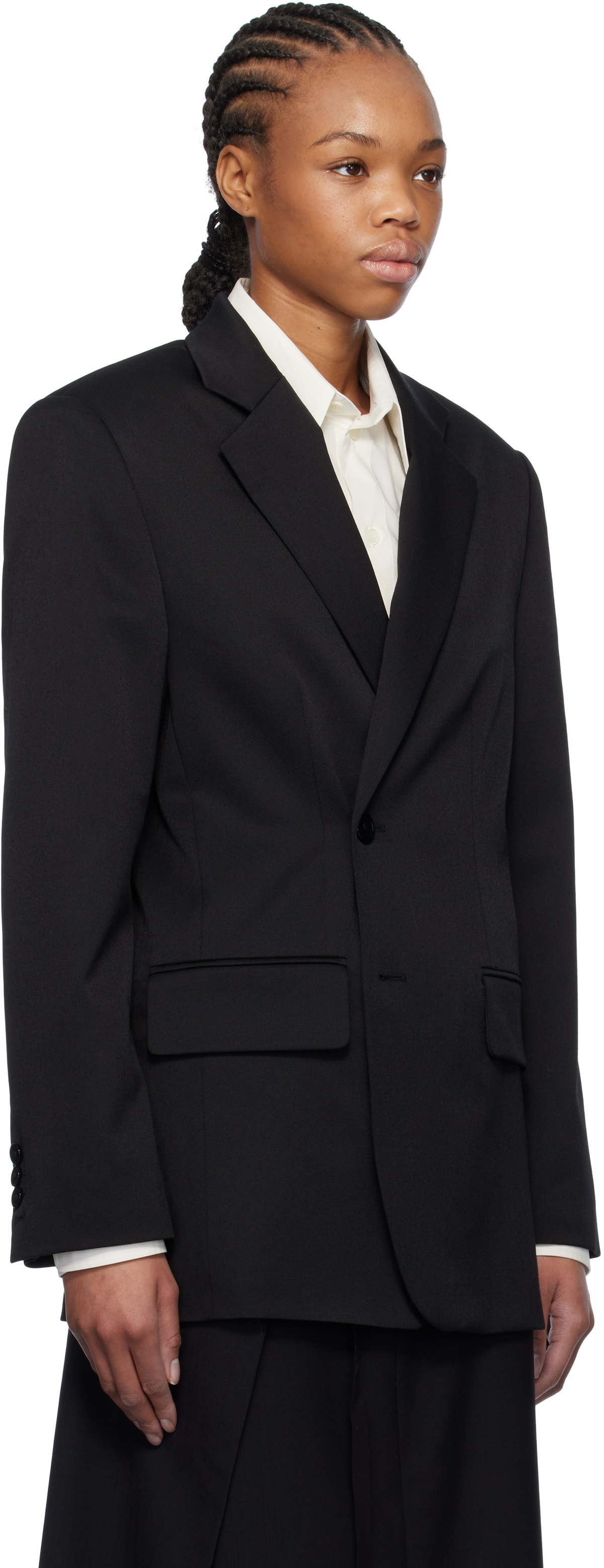 Veste Femme Maison Margiela MM6 Deux Tons - Taille M (IT 42) - 98% Coton 2% élasthanne - Neuf Sans étiquettes - Fabriquée En Italie