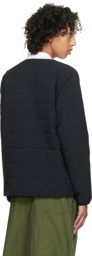 Snow Peak Black Flexible Cardigan