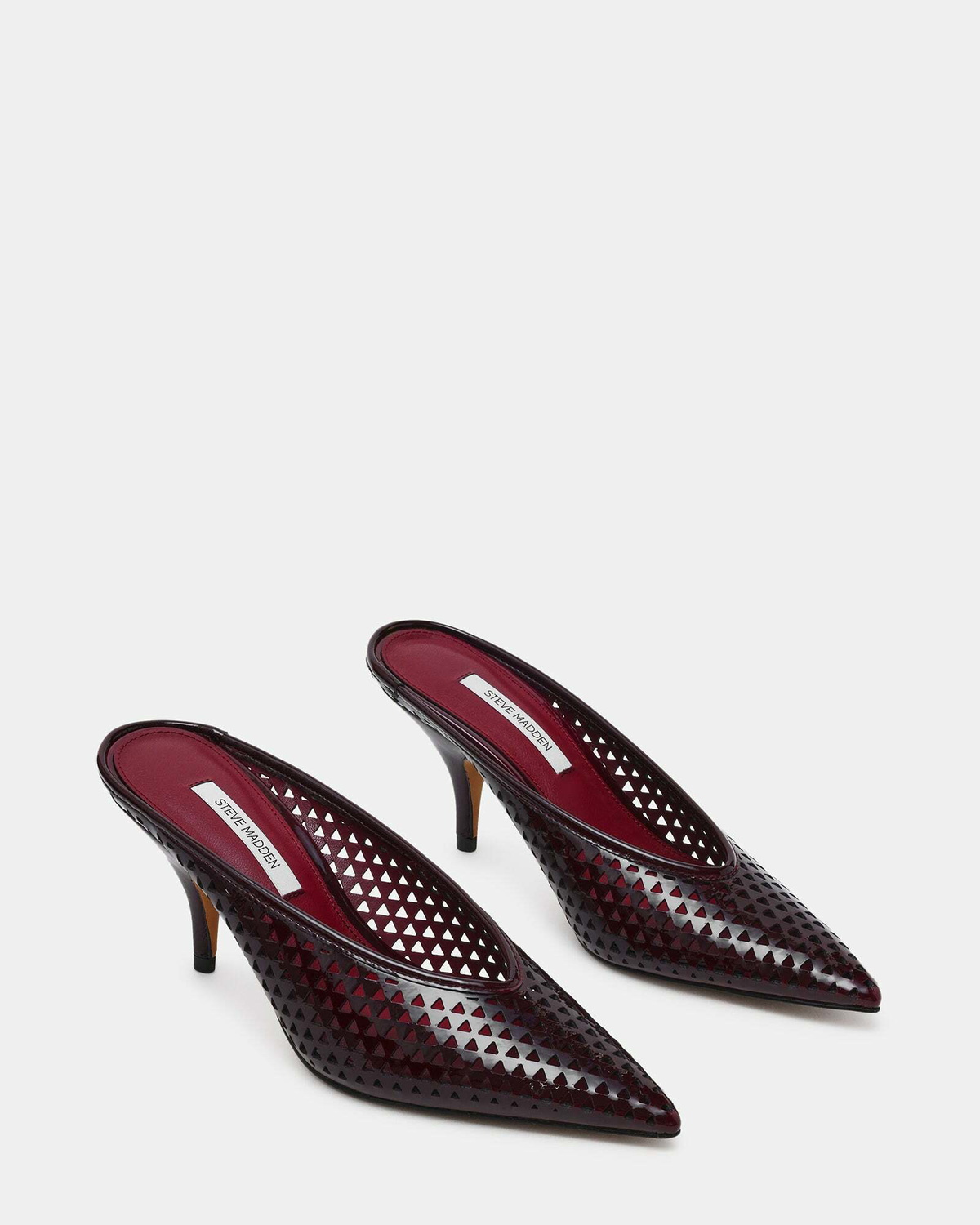 Steve Madden Fonza-P Heels in Burgundy
