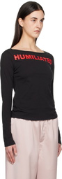 Praying Black 'Humiliated' Long Sleeve T-Shirt