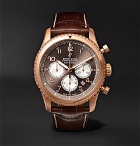 Breitling - Navitimer 8 B01 Chronograph 43mm Red Gold and Alligator Watch - Men - Brown