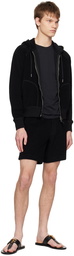 TOM FORD Black Towelling Shorts