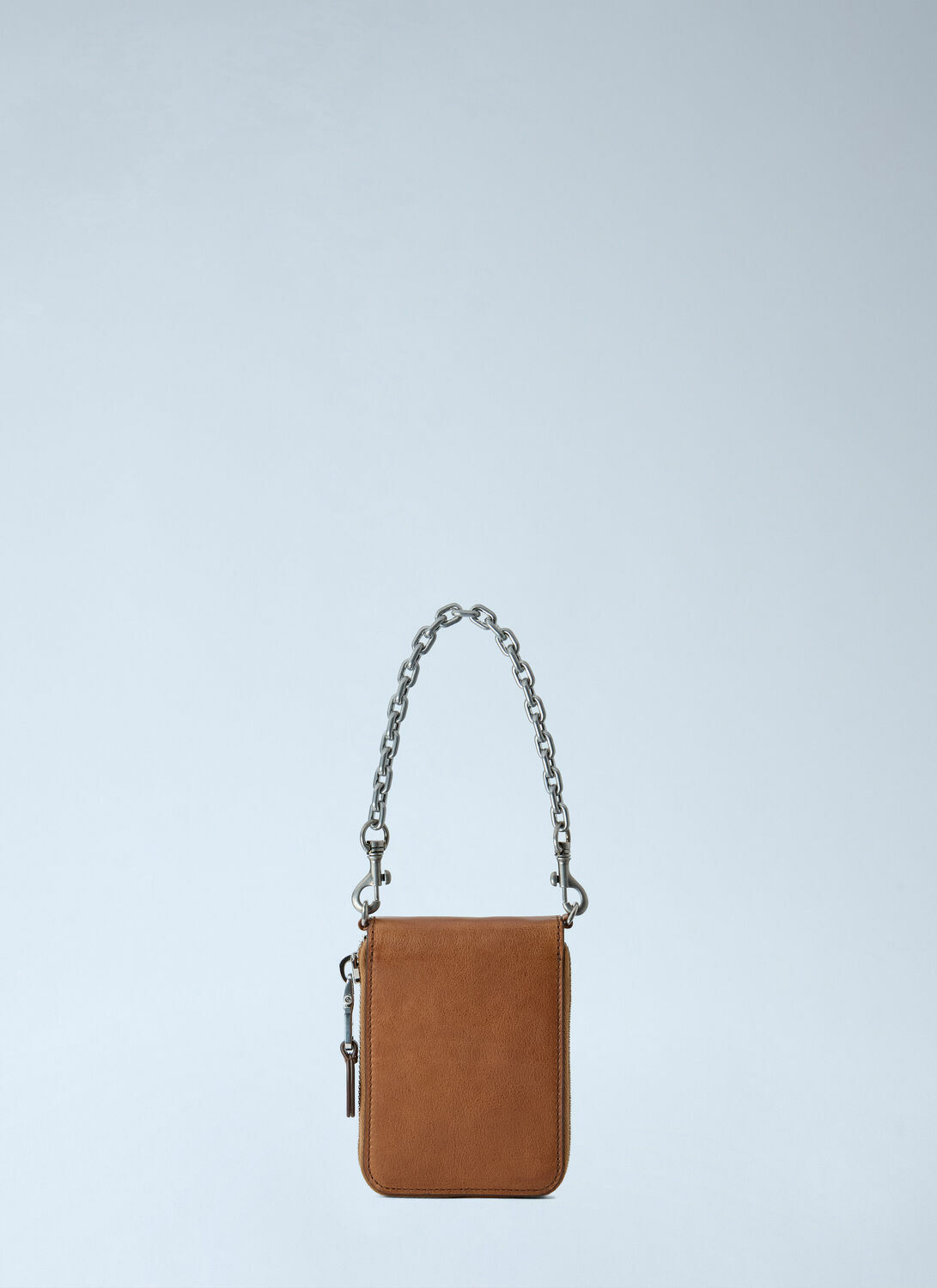 Miu Miu Logo-Embossed Chain-Strap Wallet